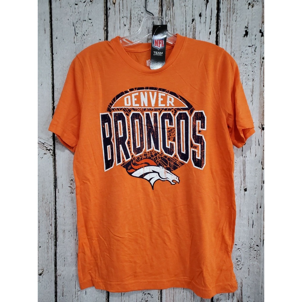 NFL Apparel‎ Youth Large Denver Broncos Short Sleeve Tee Shirt T-Shirt NEW